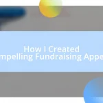 How I Created Compelling Fundraising Appeals